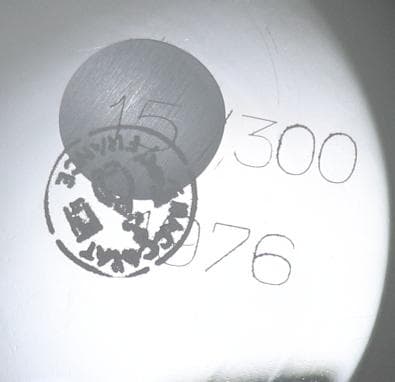 オールド・バカラ1976年 300個限定 ミルフィオリ 六角形 ペーパーウェイト