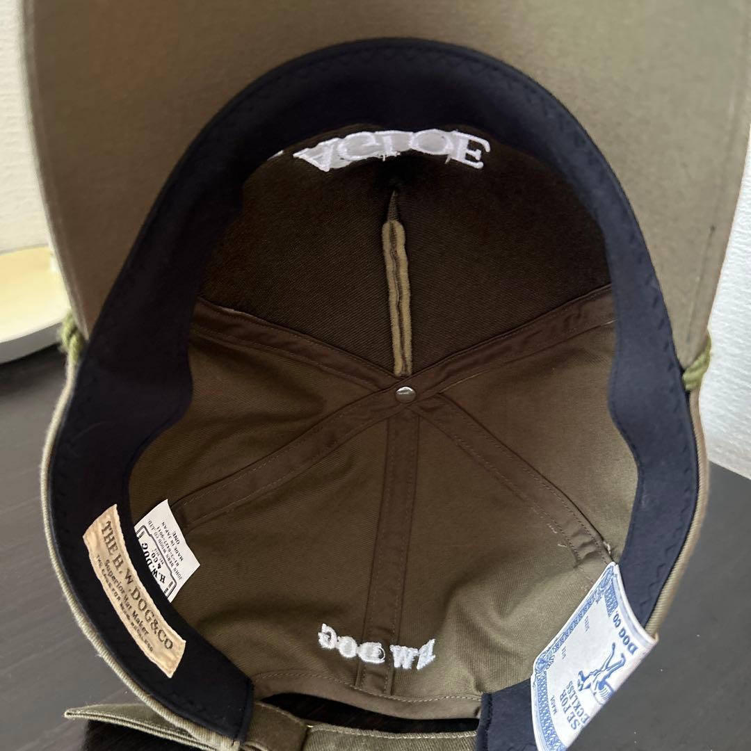 THE H.W. DOG & CO キャップ　AGLOE 山田蓮