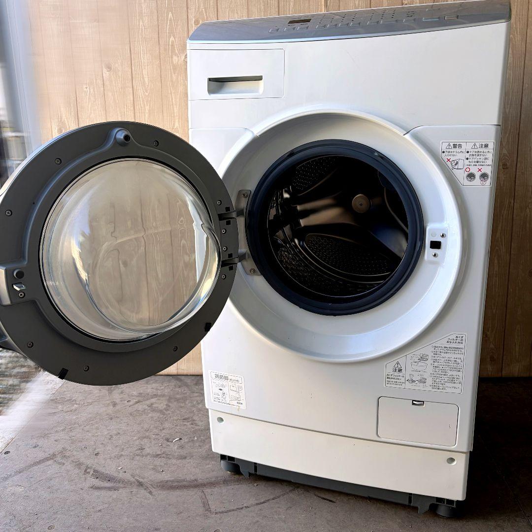 配送設置無料！純正IRISOHYAMAコンパクトドラム式洗濯乾燥機！完動超美品！