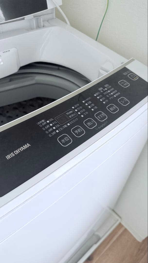 都内近郊送料無料！アイリスオーヤマ縦型洗濯機 2021年製　IAW-T602E