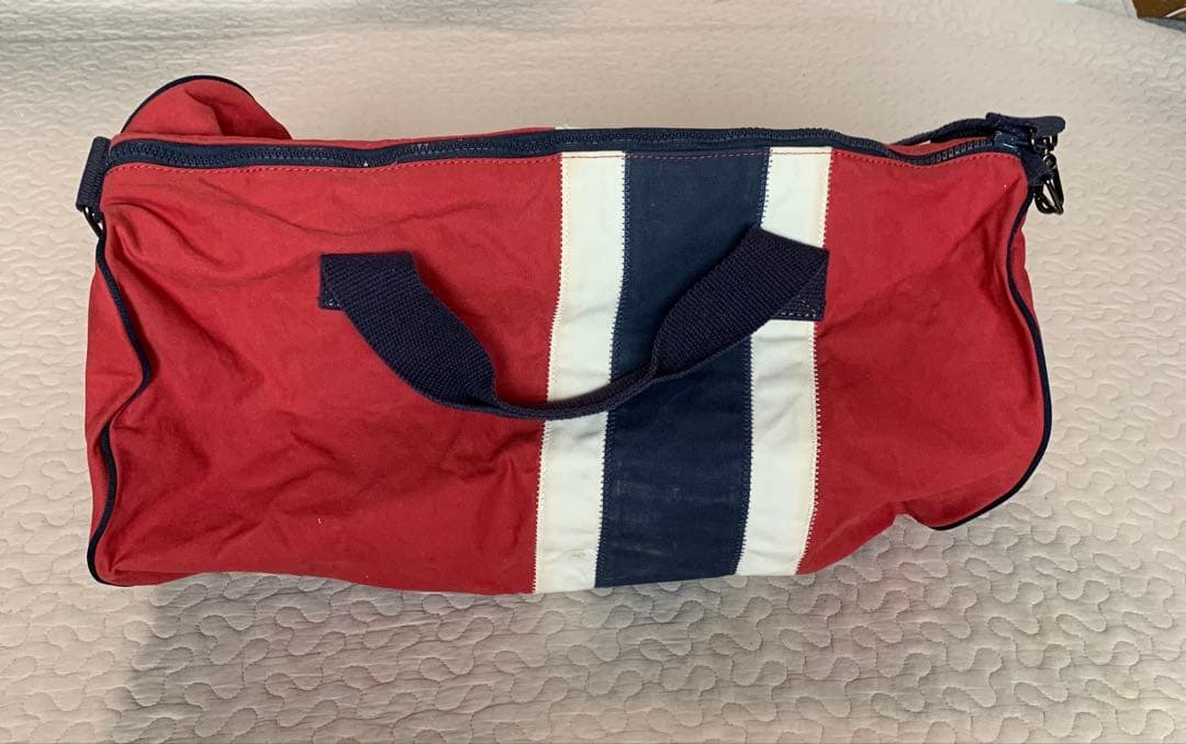 NAPAPIJRI ノルウェー国旗 ボストンバッグ