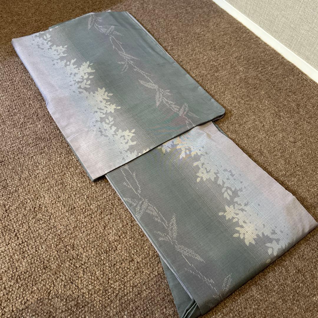 結城紬　小紋　トールサイズ　しつけ付き　やまとお誂え