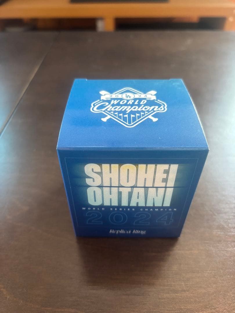 2024年ワールドチャンピオン記念リング 2025年8／6限定配布 大谷翔平