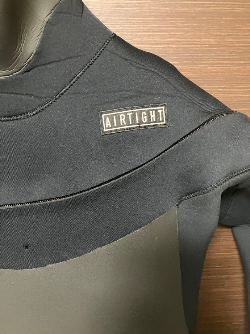 AIRTIGHT ブラック セミドライ フルスーツ5×3mm