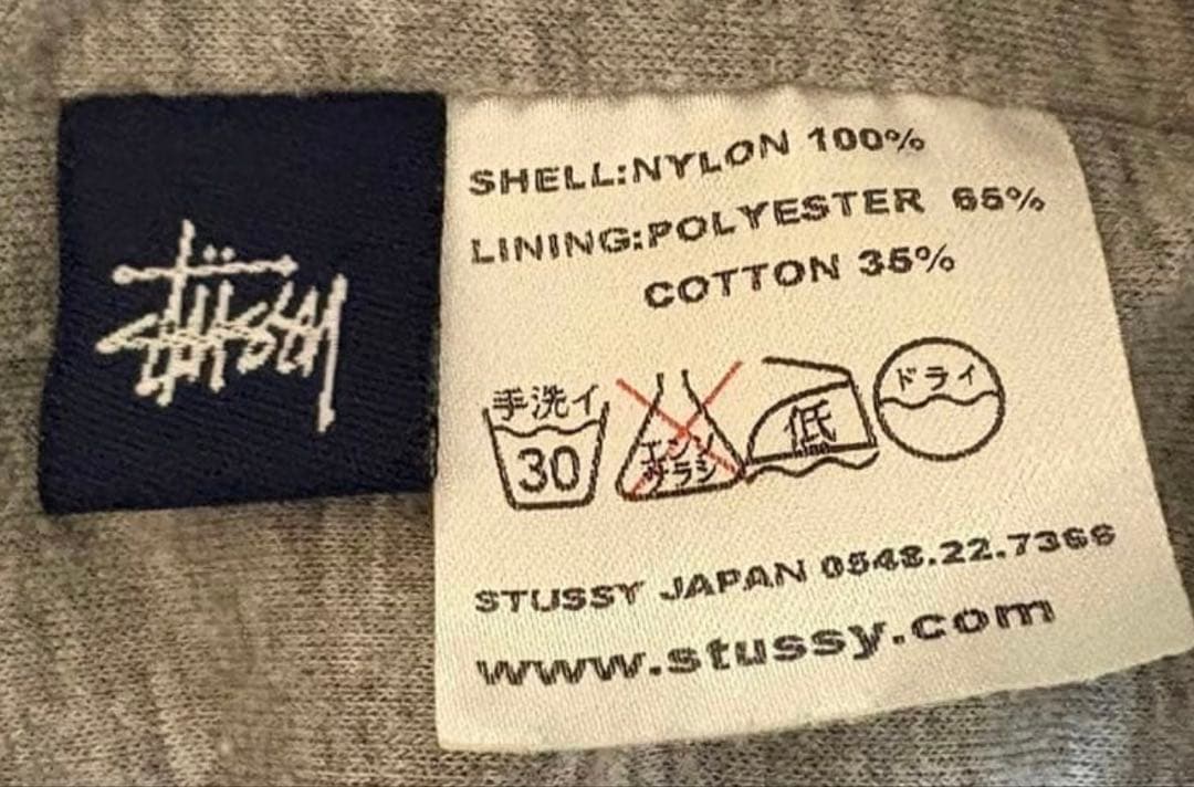 希少 stussy ステューシー　コーチジャケット　ナイロンジャケット