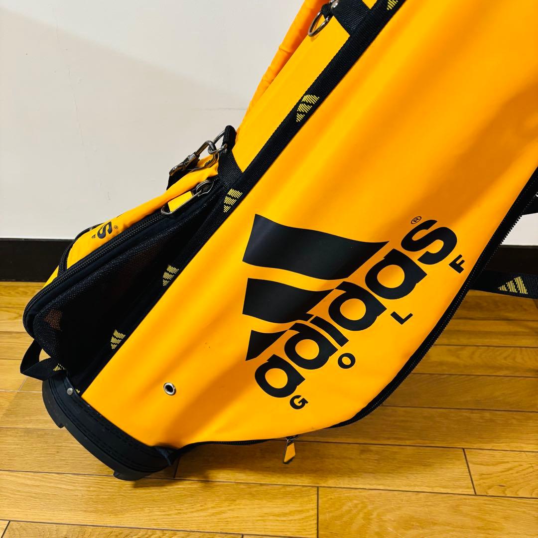 【希少品】adidas アディダス　キャディバッグ スタンド式　3分割　送料込み