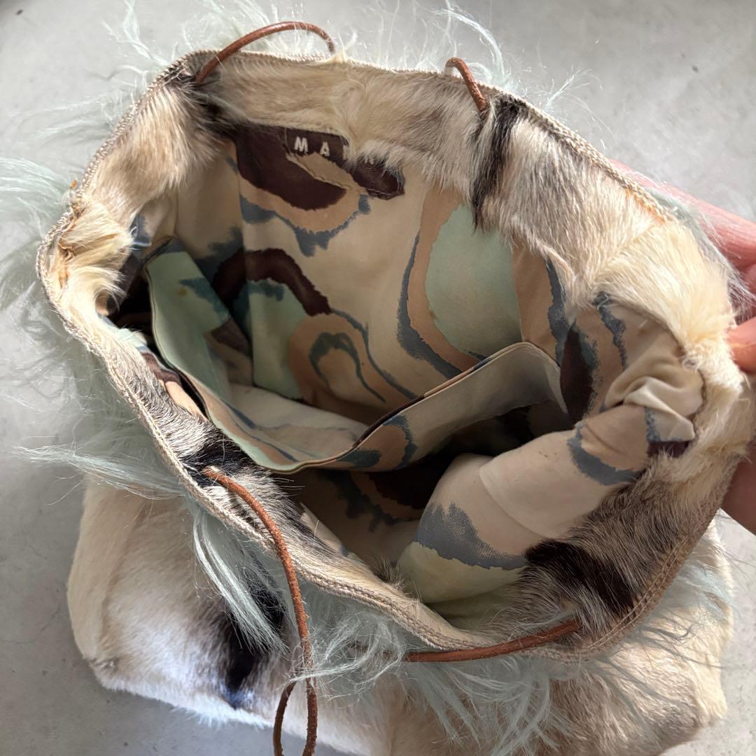 新年SALE★MARNI ハラコ ファー トートバッグ