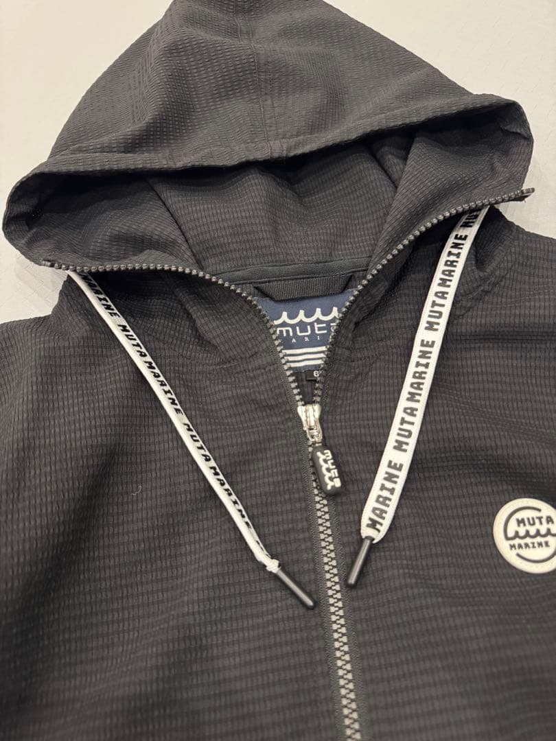 muta MARINE Dot Air ジップアップパーカー