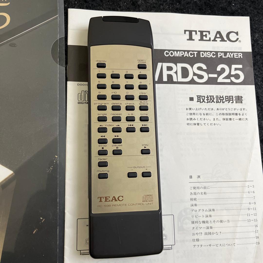 その他 TEAC VRDS-25