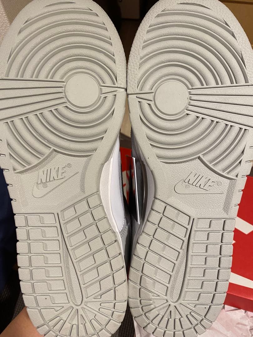 Nike DQ7691-103 ホワイト/グレー シューズ