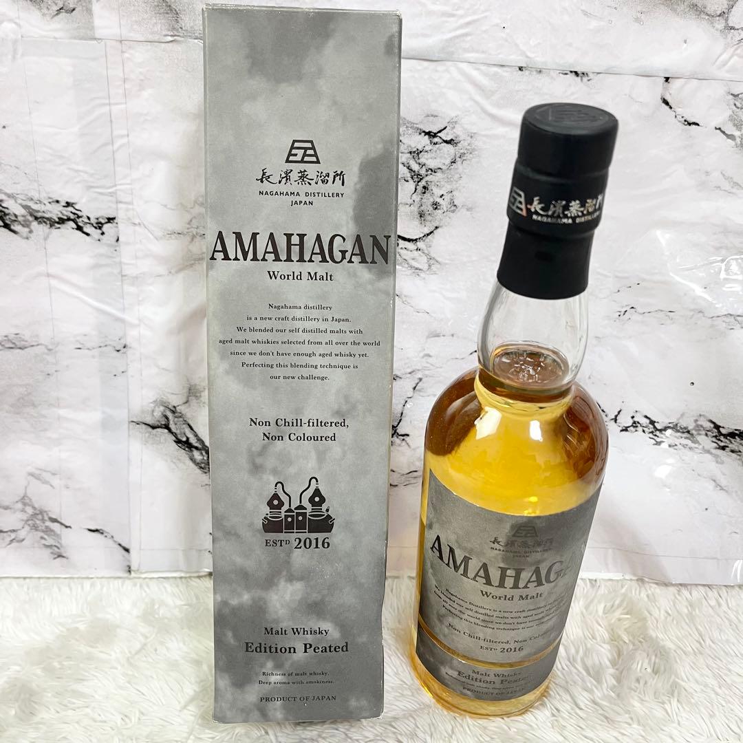 長濱蒸溜所 AMAHAGAN ワールドモルト エディション ピーテッド