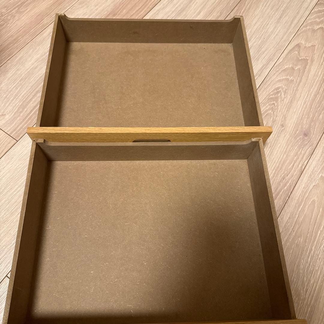 【期間限定値下げ】無印良品　スタッキングシェルフ　オーク