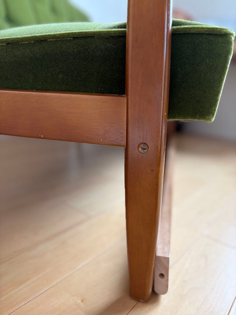 カリモク60 2シーター　モケット