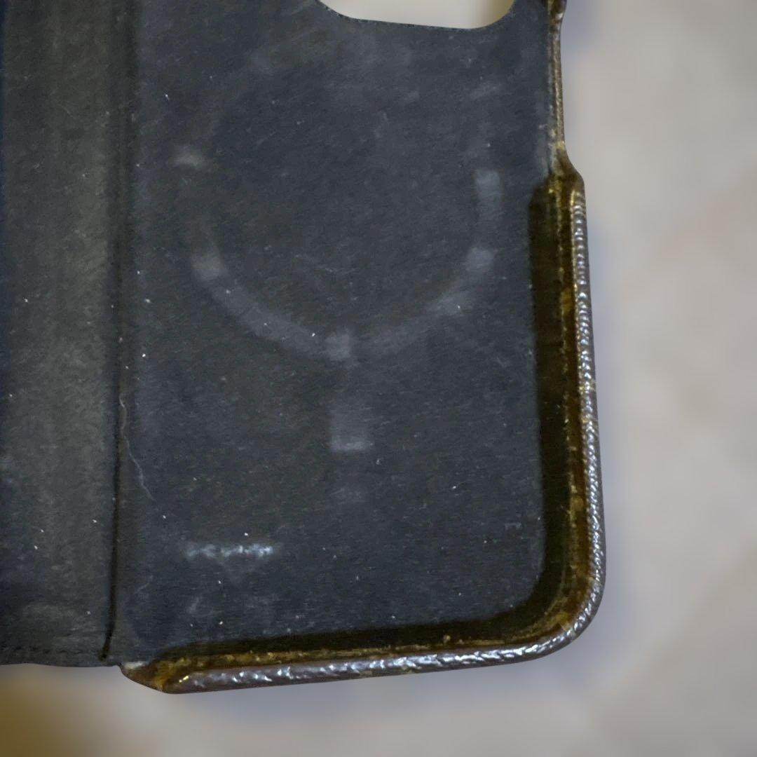 ルイヴィトン iPhone14 Pro フォリオ モノグラム 手帳型ケース特注品