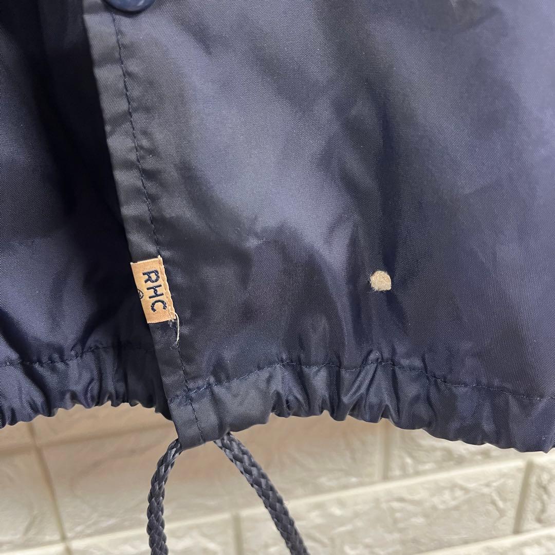 ロンハーマンRVCA BARRY McGEEネイビー ボア付きコーチジャケット