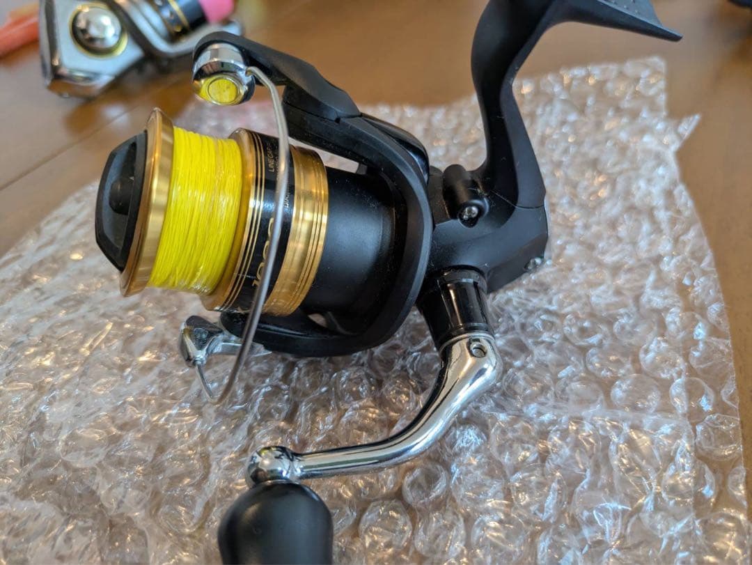 ダイワ 15レブロス2506H-DH 他リール3台セット ラインローラーカスタム