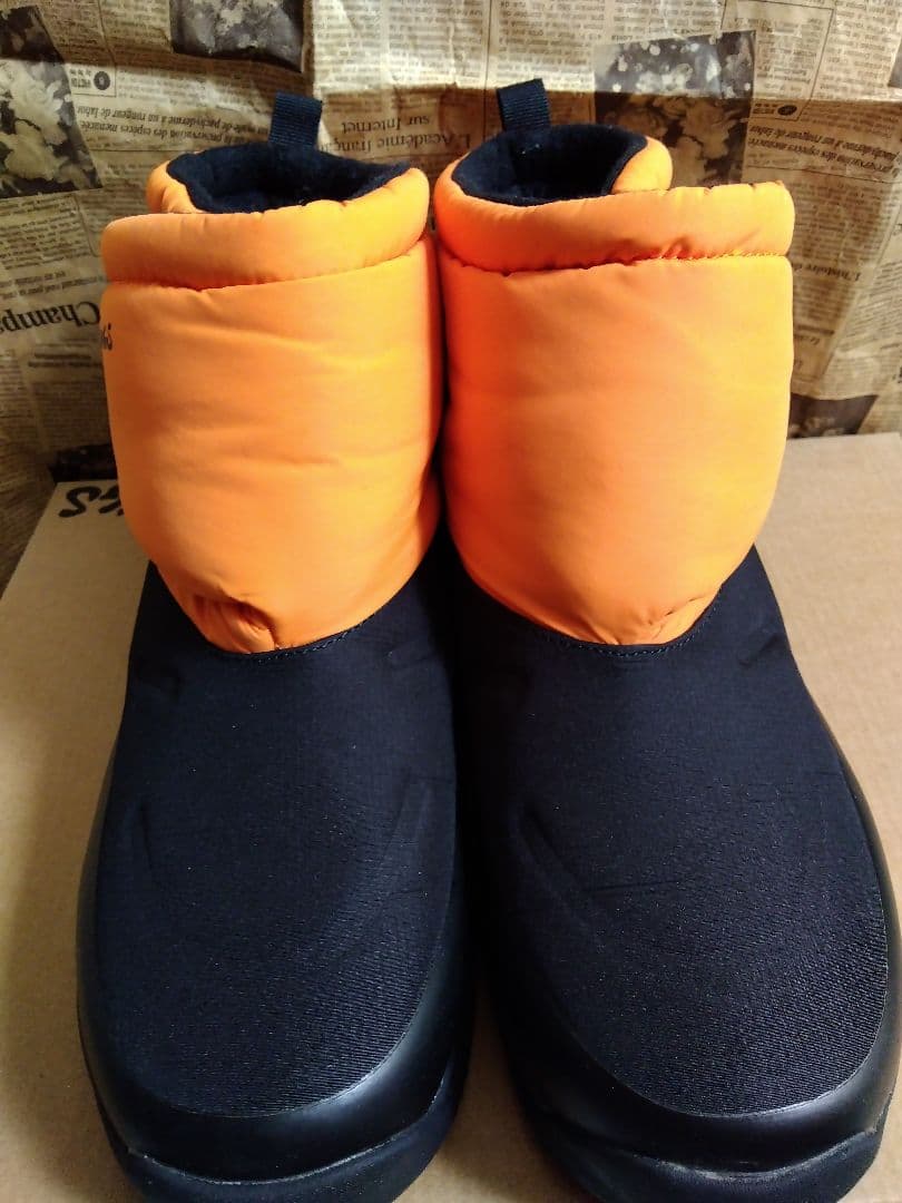 WILD THINGS スノーブーツ オレンジ/ブラック　27㌢