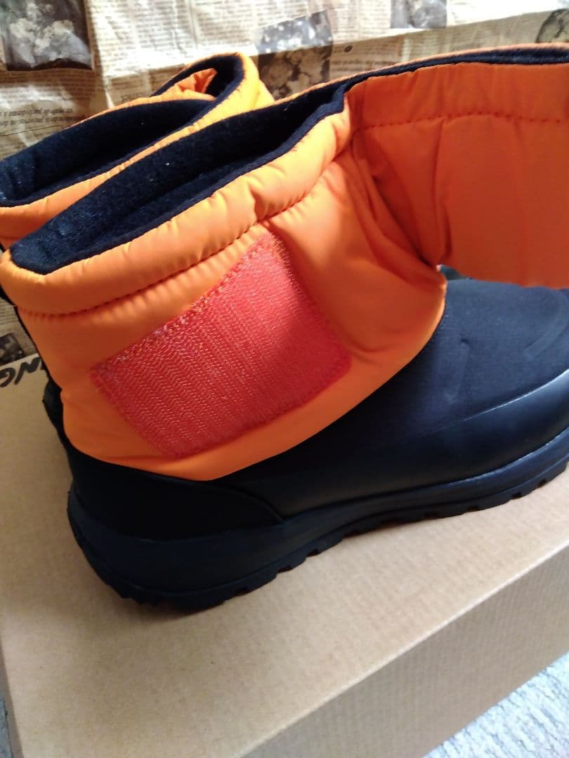 WILD THINGS スノーブーツ オレンジ/ブラック　27㌢