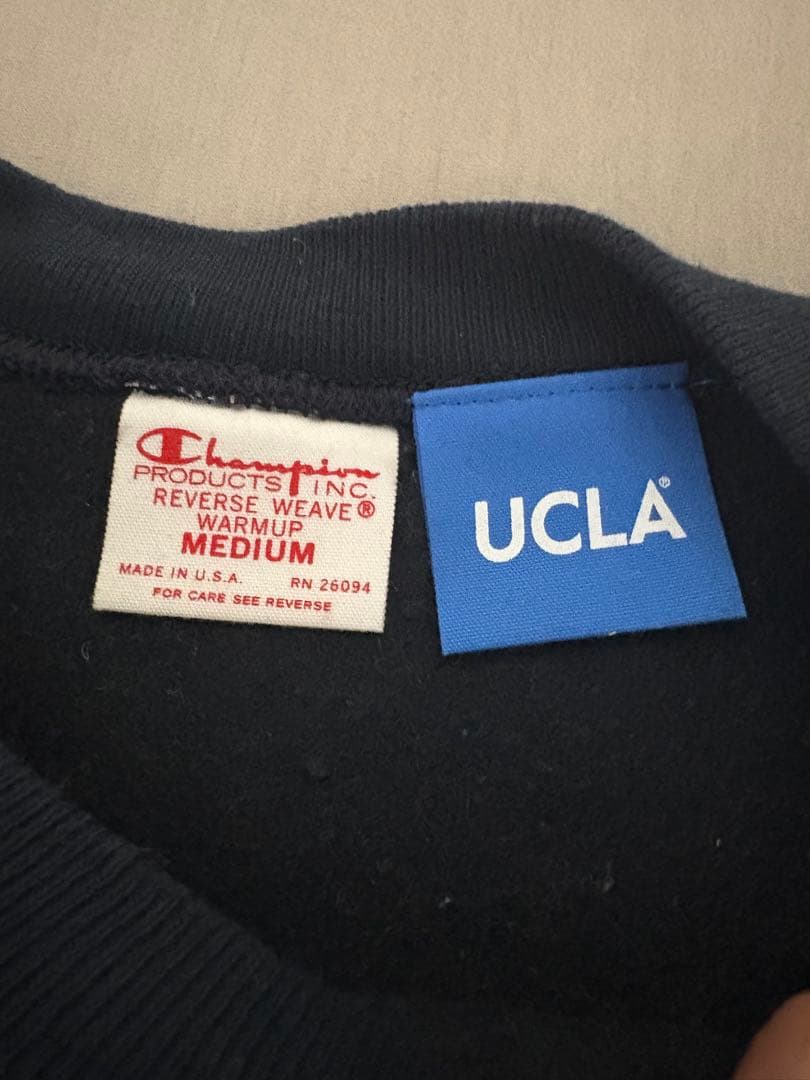 チャンピオン　リバースウィーブ　赤タグ復刻　USA製　UCLA