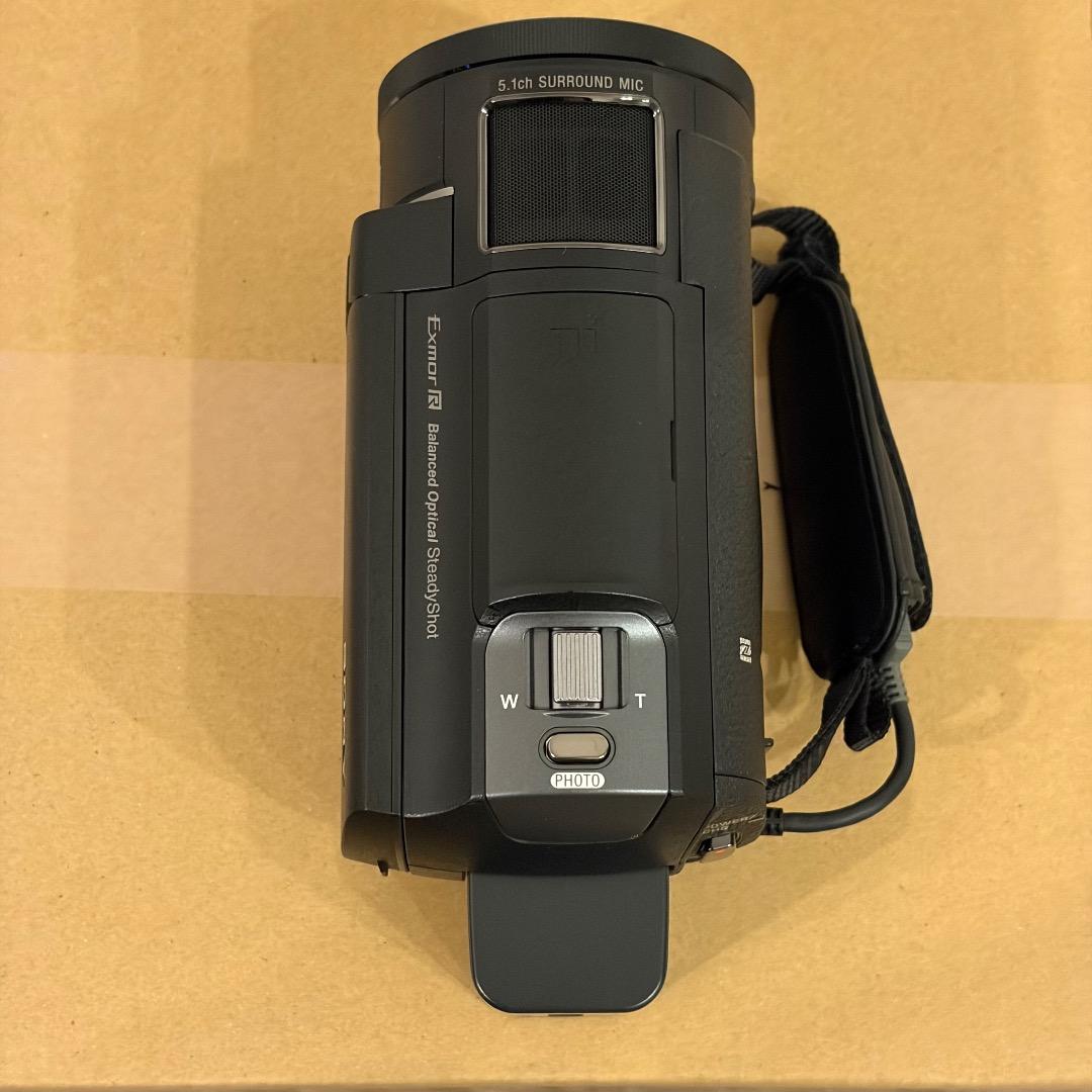 【超美品】SONY FDR-AX30 4K ビデオカメラ 予備バッテリー・SD付