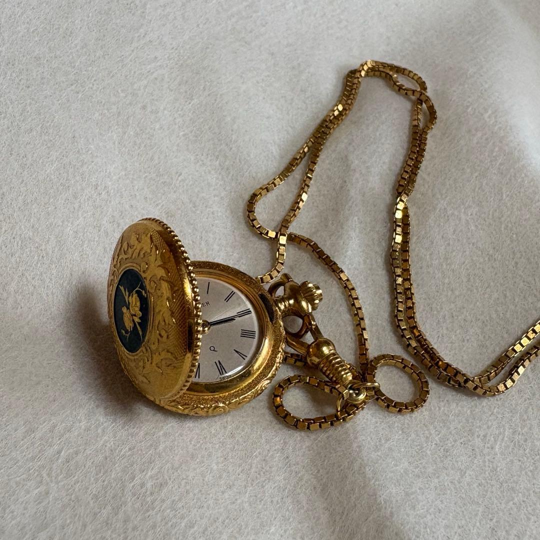 BUCHERERブッフェラー 懐中時計 ペンダントウォッチ アンティーク スイス