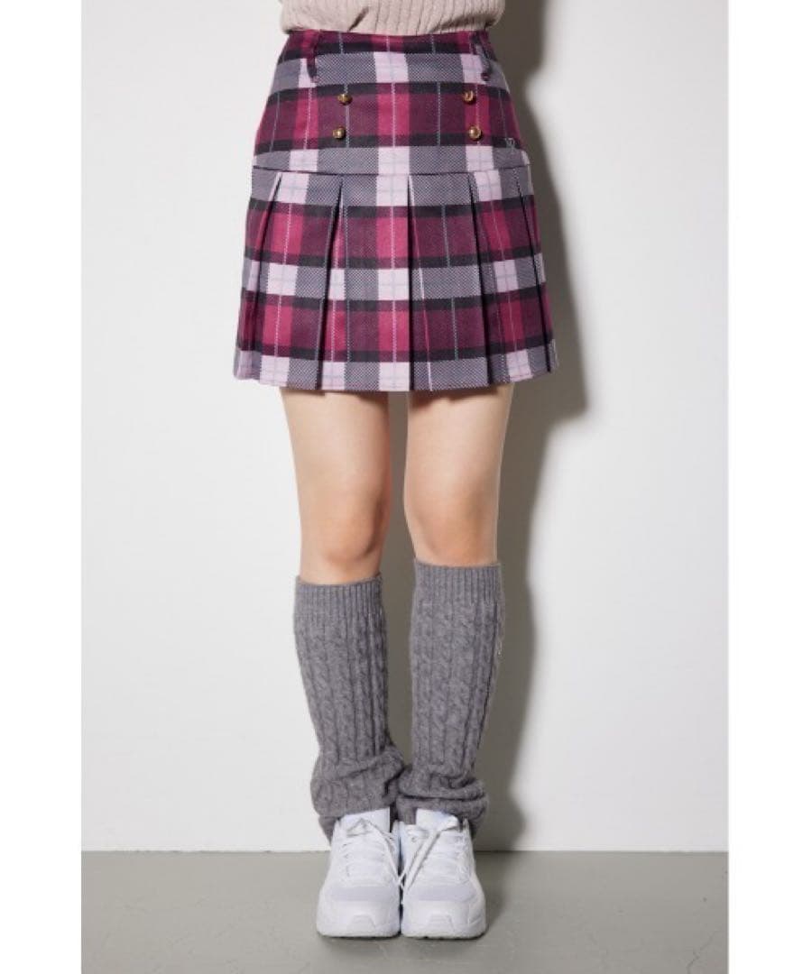 新品未使用✨リエンダゴルフ チェックスカート Mサイズ