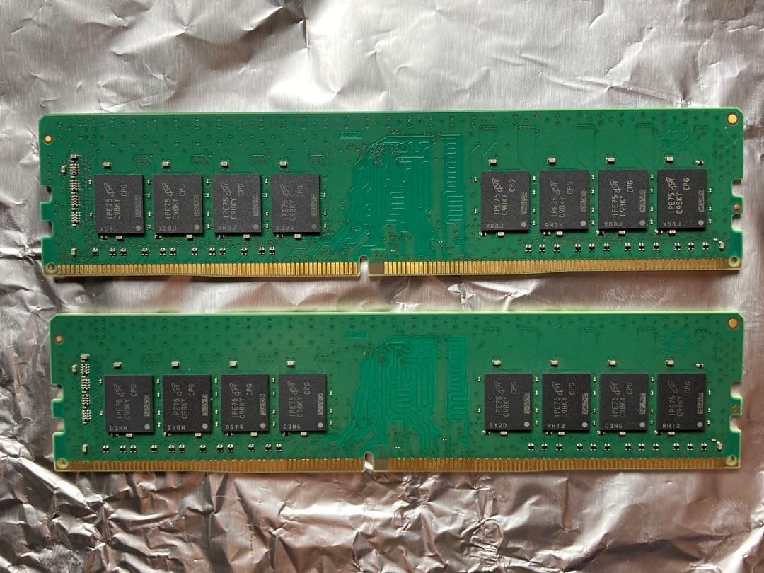 crucial 64GB DDR4-3200 PCメモリ