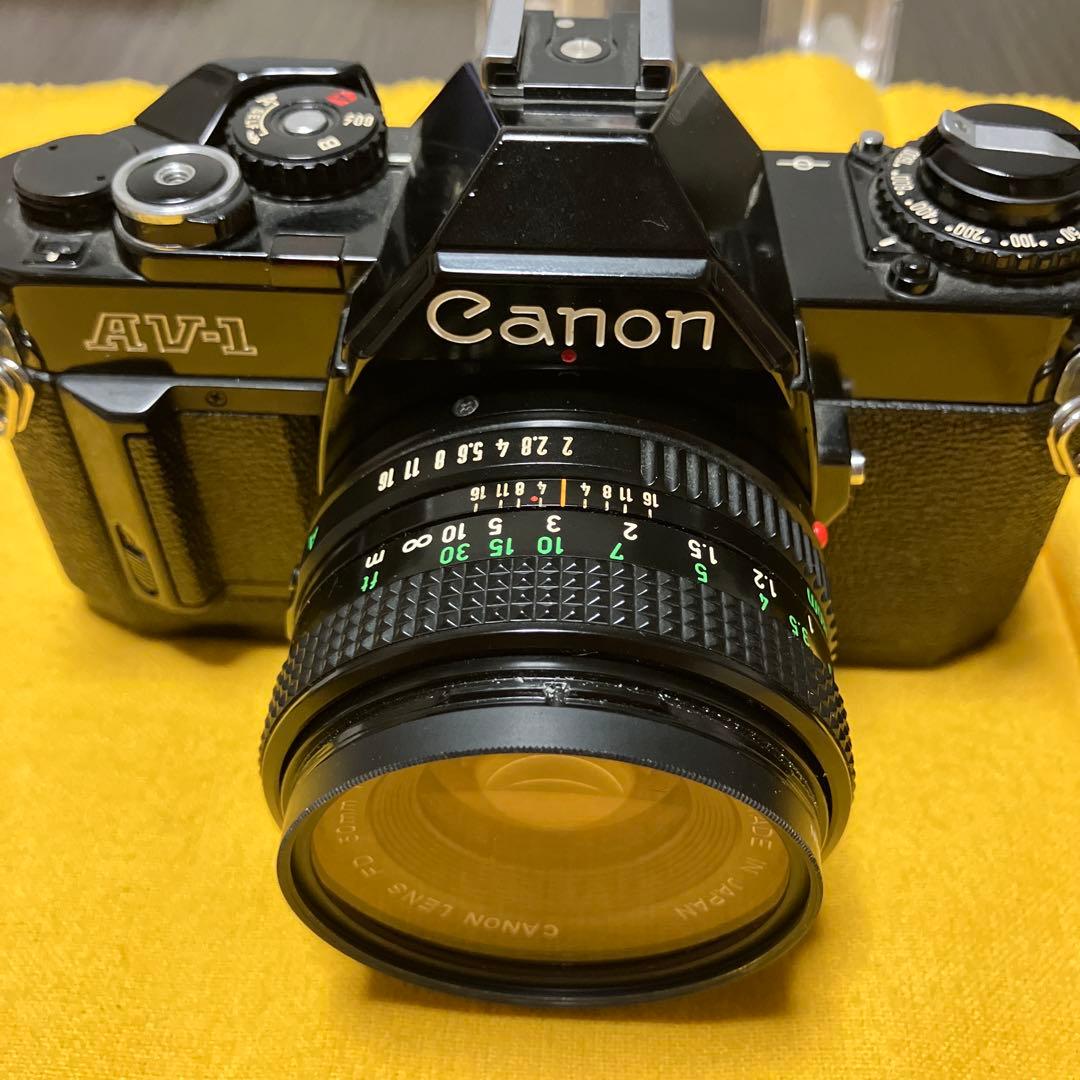 Canon AV-1 フィルムカメラ レンズ付き