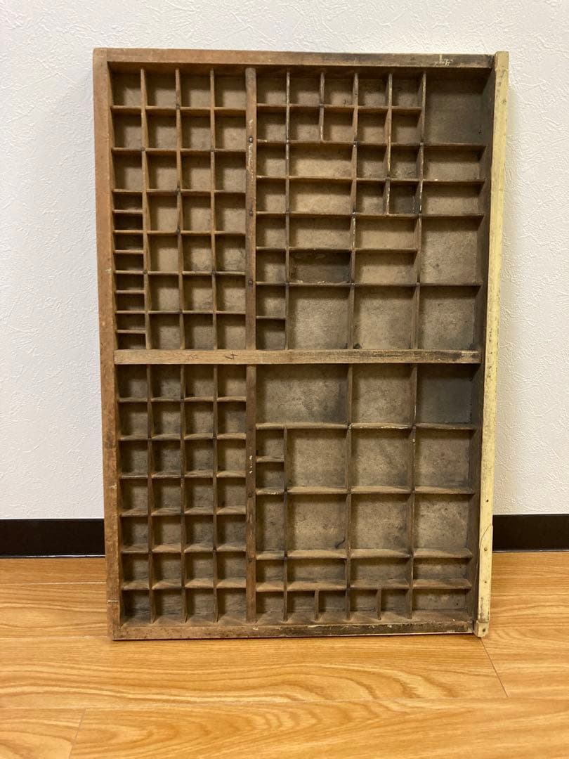 フランス製アンティーク活字トレー