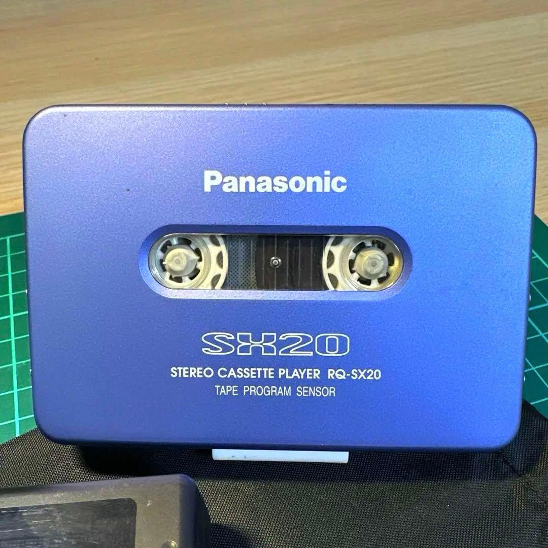 【極美DE修復品】Panasonic カセットプレーヤー RQ-SX20