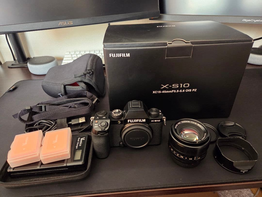 T*y様 Fujifilm X-S10 XF35mmF1.4　セット