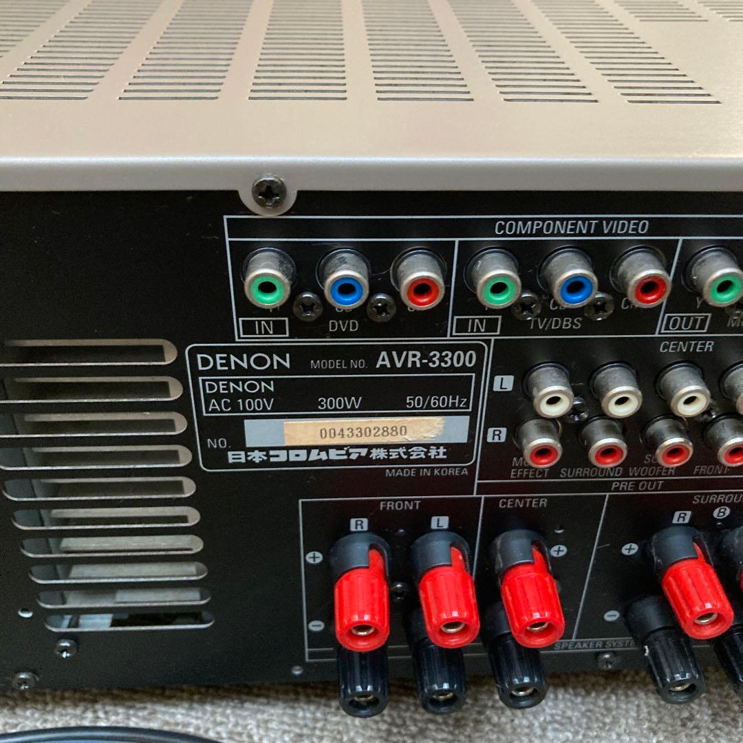 DENON AVサラウンドレシーバーAVR-3300