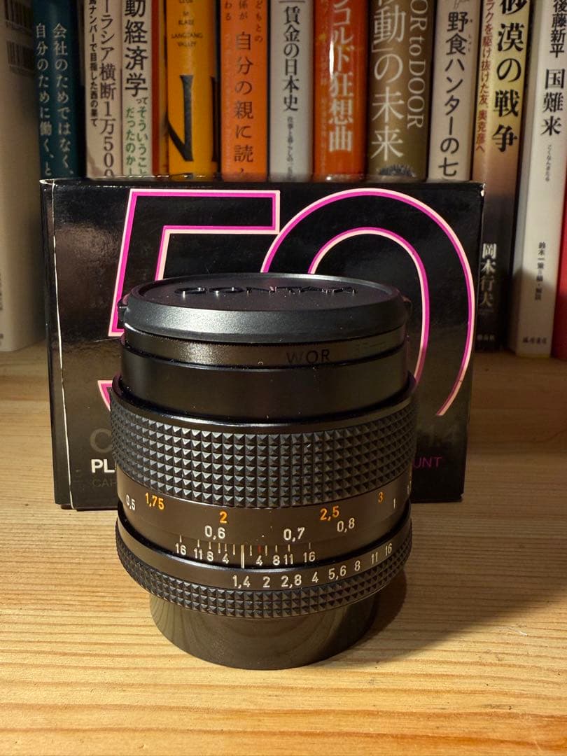 フィルムカメラ CONTAX Carl Zeiss Planar 50mm F1.4 AEJ
