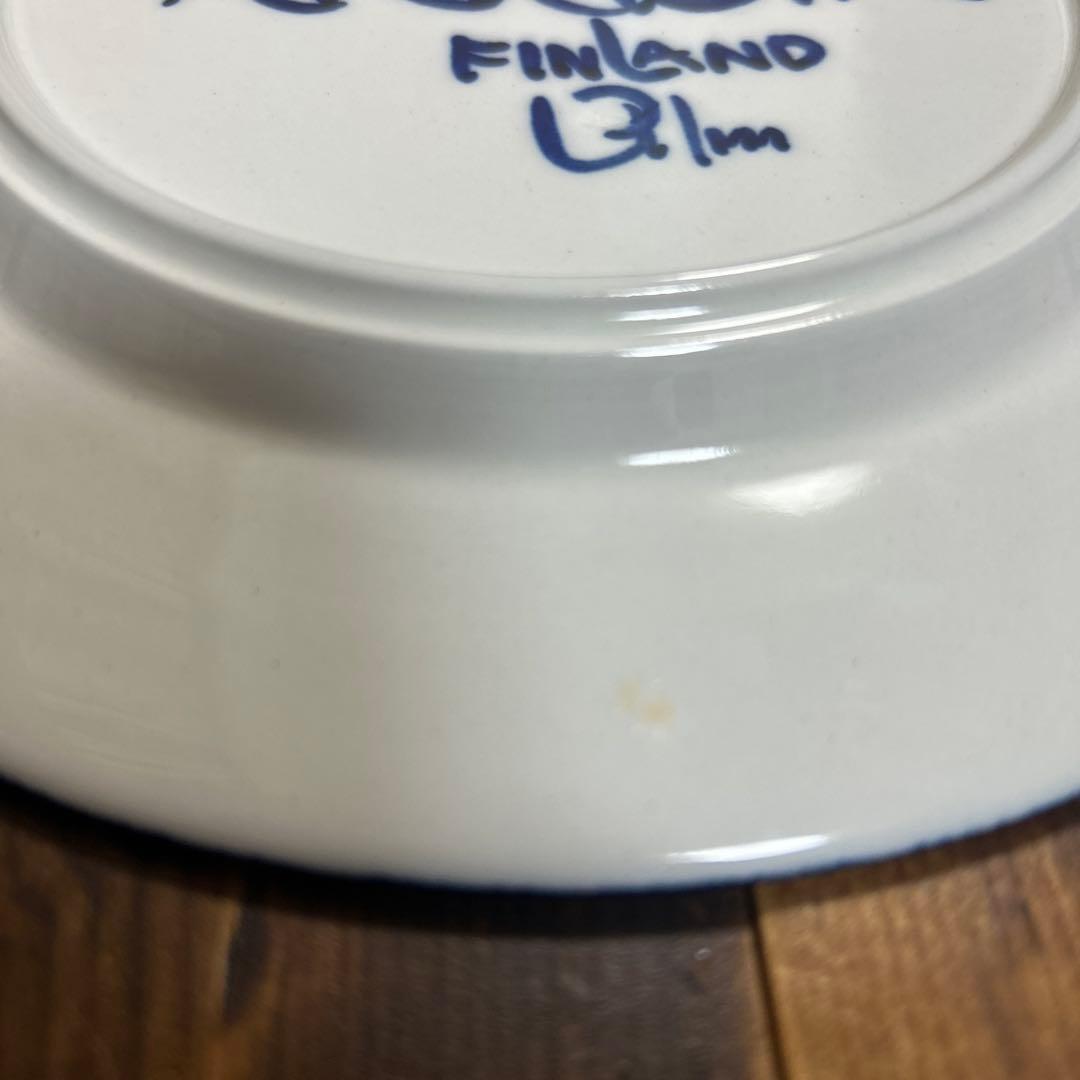 アラビア　ARABIA バレンシア　フィンランド　北欧　19.5㎝プーレート①