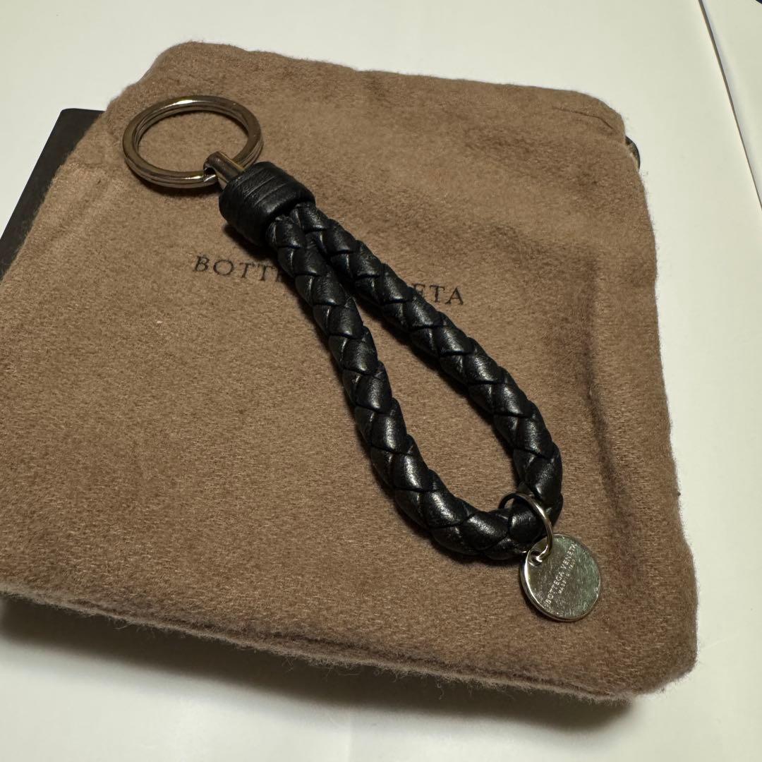 【美品】Bottega Veneta ボッテガヴェネタ キーリング キーホルダー