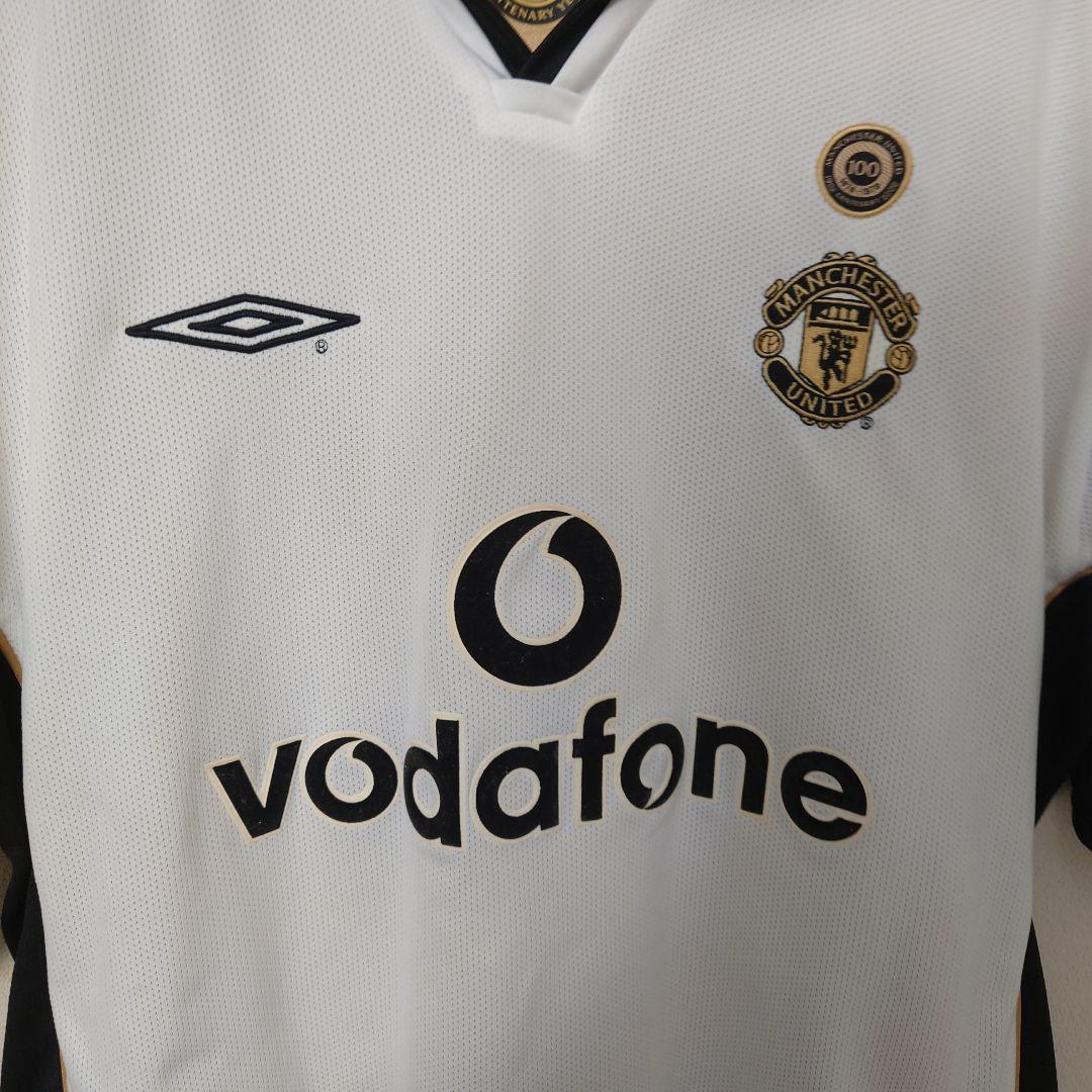 正規品　マンチェスターユナイテッド　100周年記念　ユニフォーム　L UMBRO