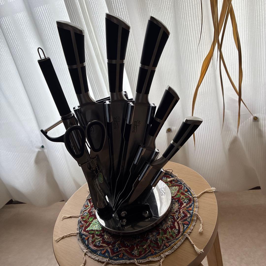 9pcs キッチンナイフセット