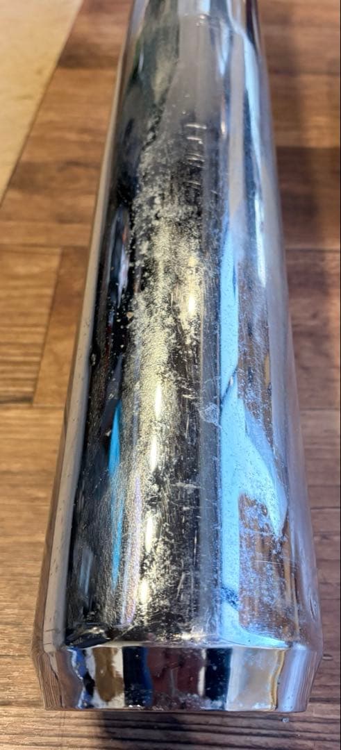 SR400 マフラー　3GW-14711 凹みあり