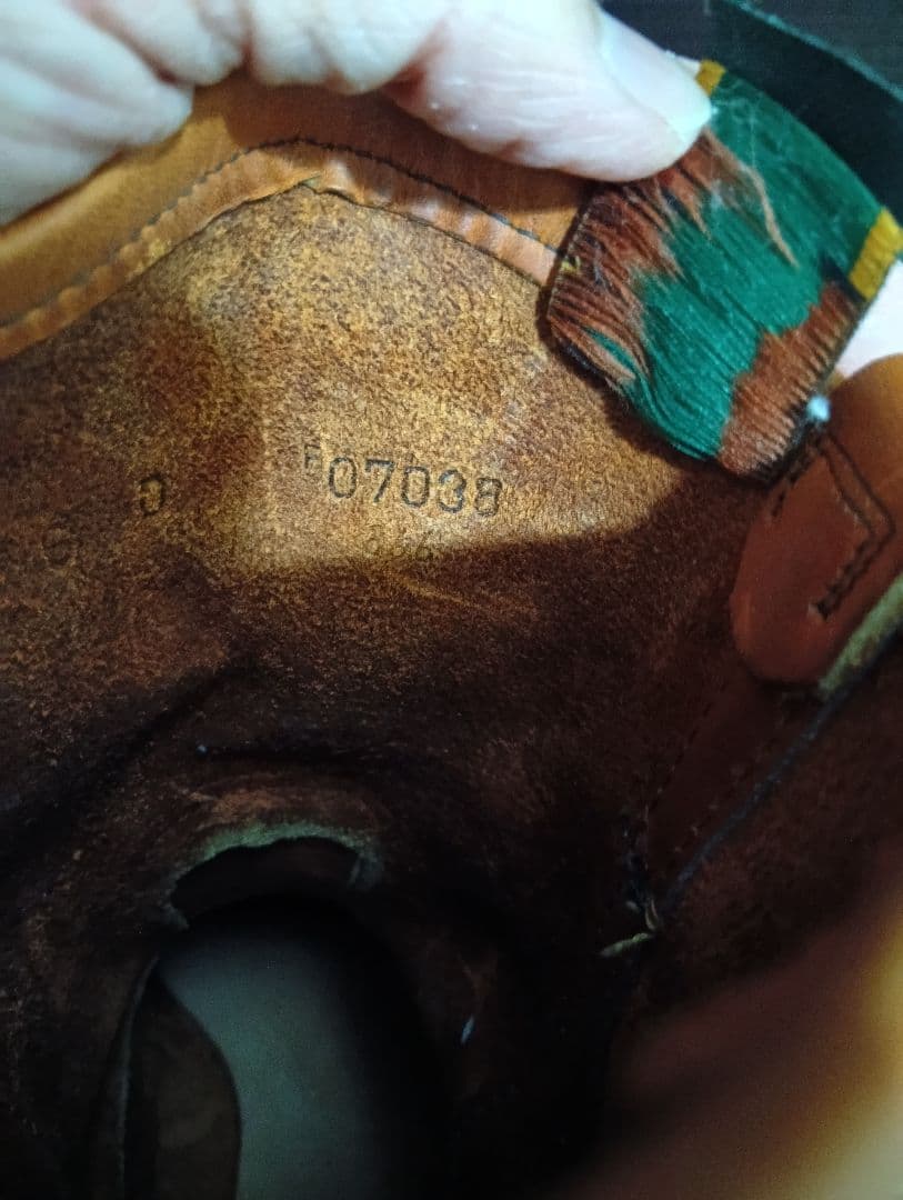 REDWINGペコスブーツ 866 犬タグ 6D