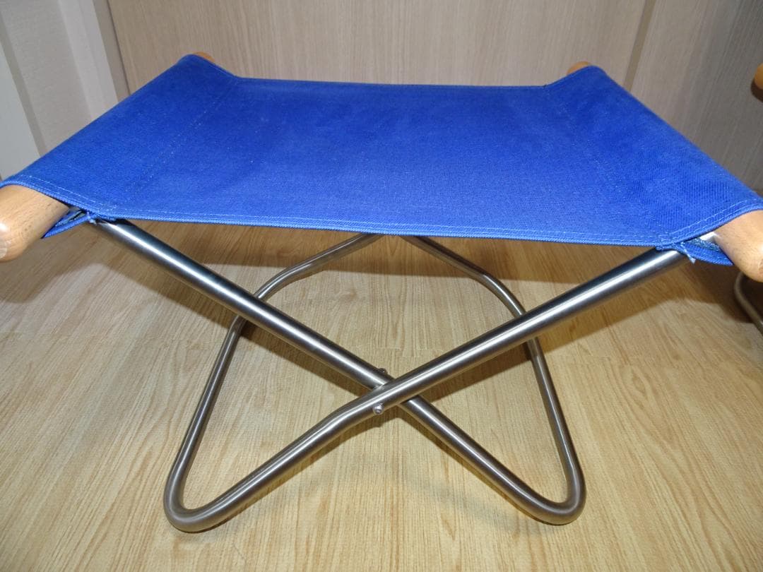 ■美品　Nychair X ニーチェアX オットマン　ブルー セット