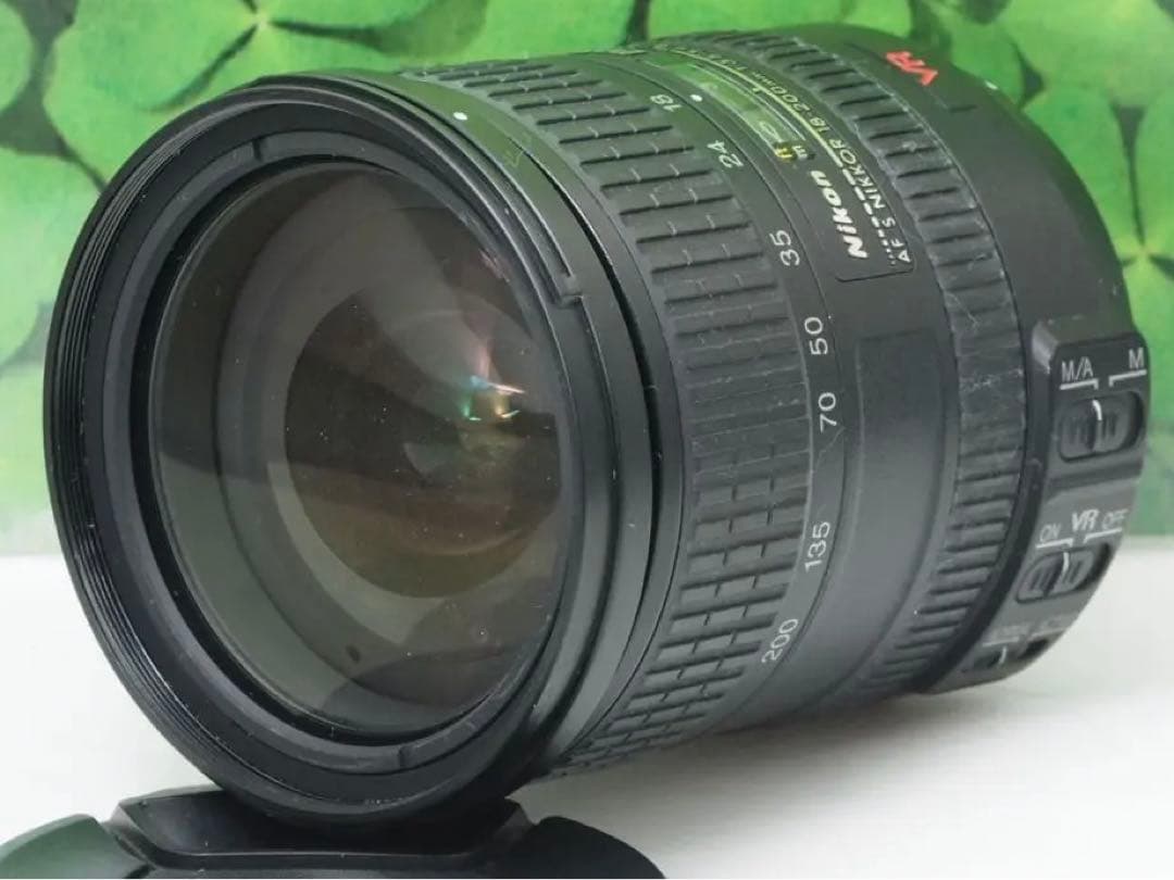 【美品】超便利望遠レンズ❤️NikonAF-S DX 18-200mm EDVR