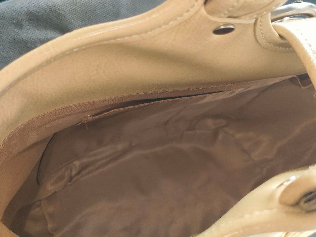 Hamano ハマノ　傳濱野　かごバッグ ベージュ