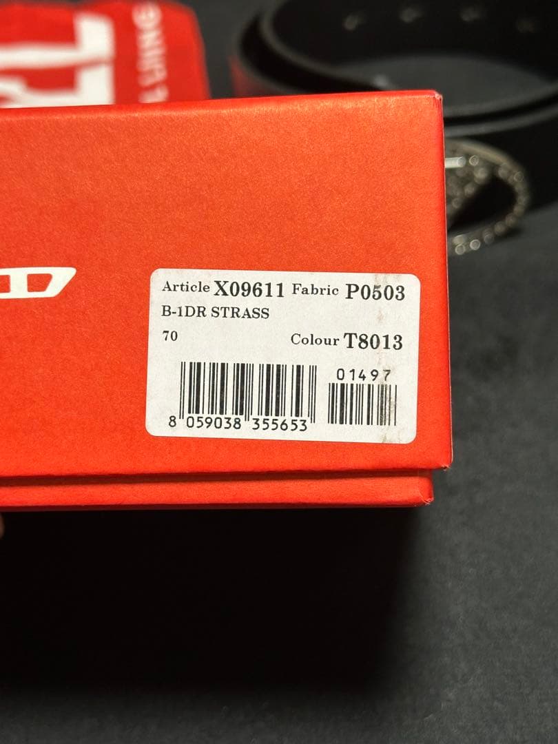 リーさん専用　DIESEL B-IDR STRASS ベルト 70/28