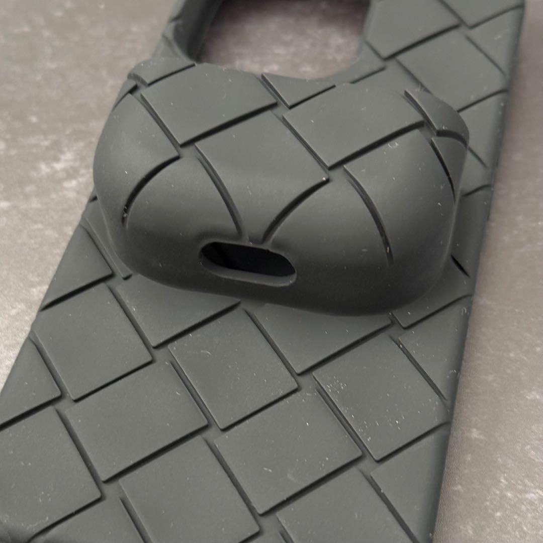 ボッテガヴェネタ iPhone13proケース AirPodsケース付き