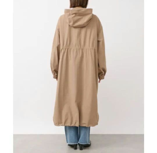 新品タグ付【RIVE DROITE】フードモッズコート　定価¥25,300