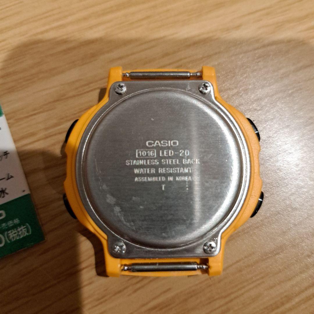 激レア　CASIO　LEDインジケーター　LED-20　ベルトなし