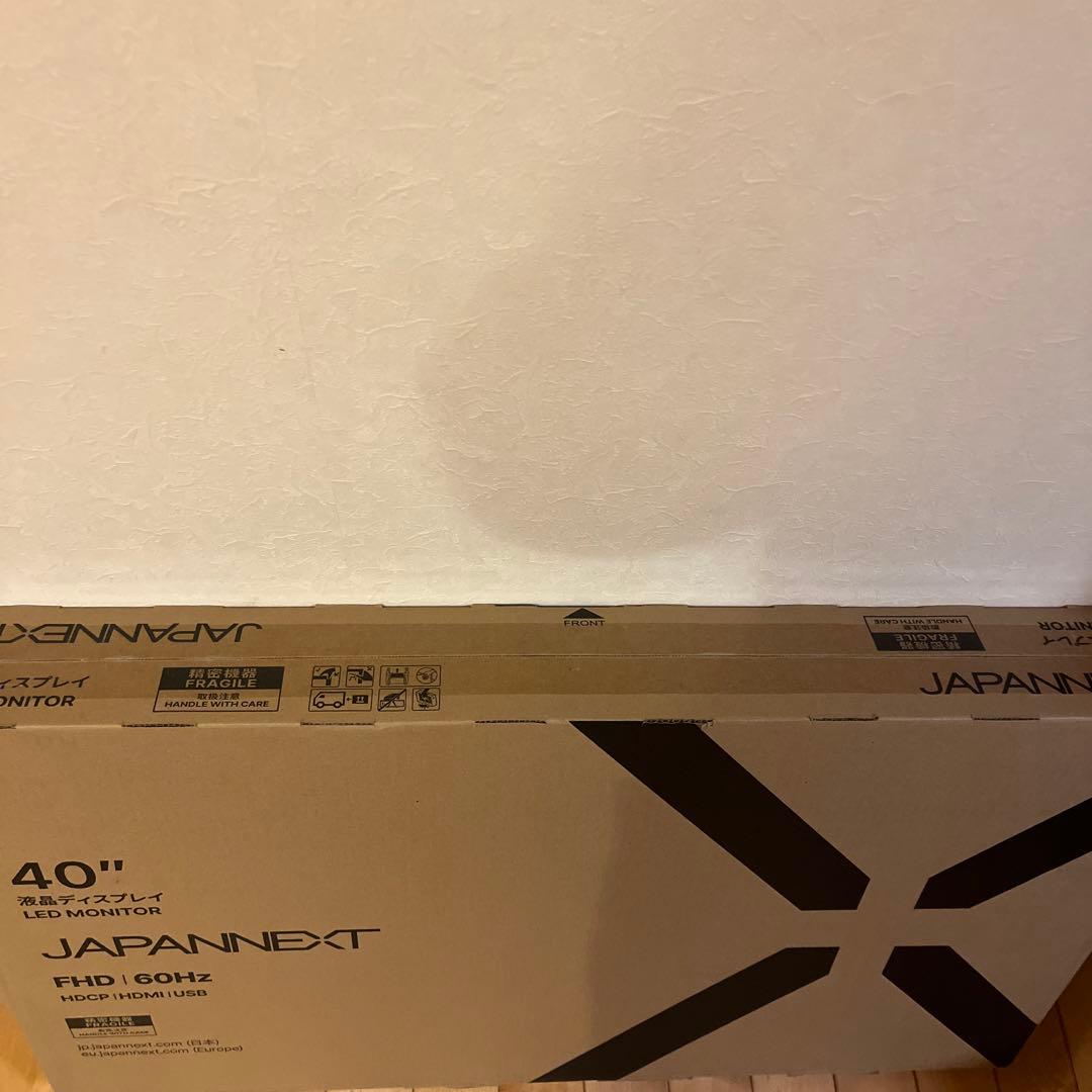 新品未開封　JAPANNEXT 40インチ LEDモニター 本体