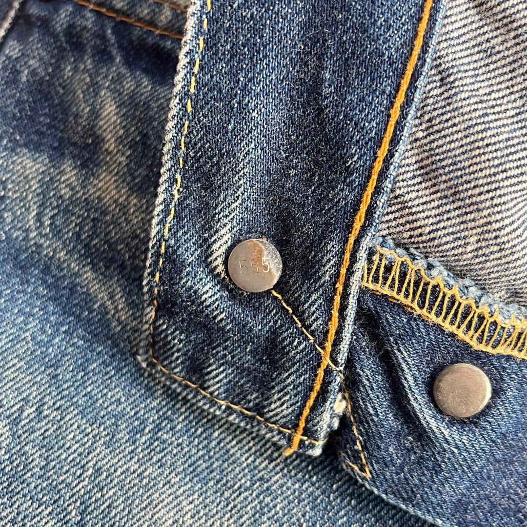 色落ち激渋 90s Levi's501XX 1955 赤耳 555 ハチノス極上