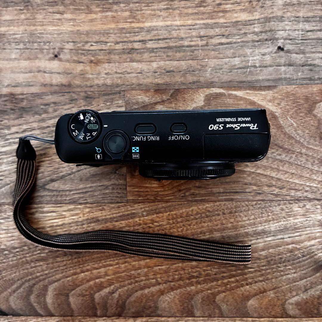 【ジャンク】キヤノン PowerShot S90コンパクトデジタルカメラ