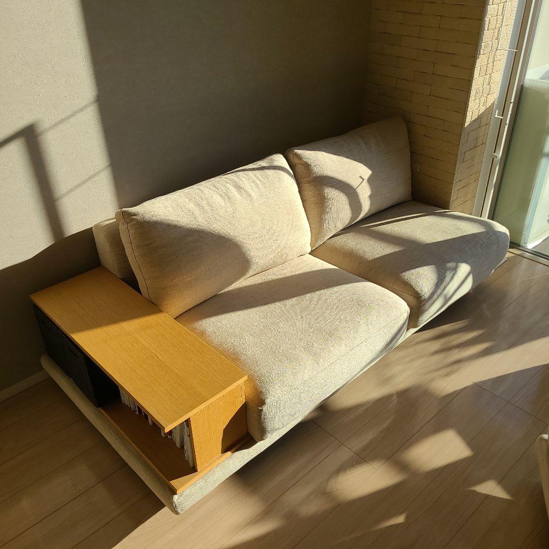 BUILD SOFA 192WOOD(バッククッション＋ウッドアーム)ACTUS